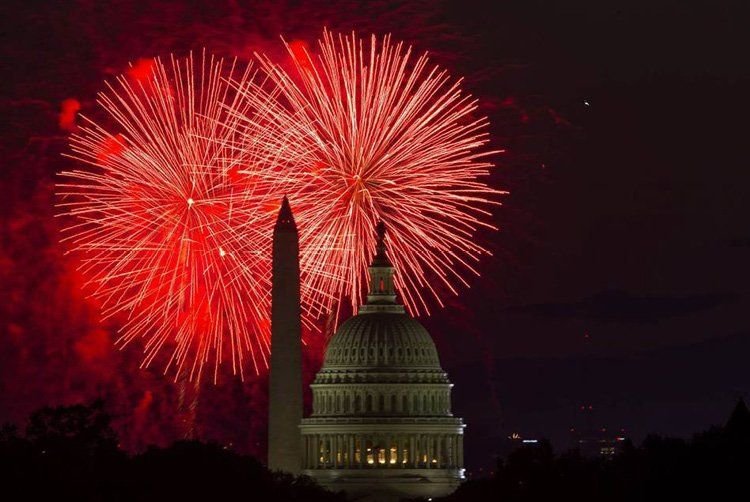 July 4th fireworks display - Garden State Fireworks