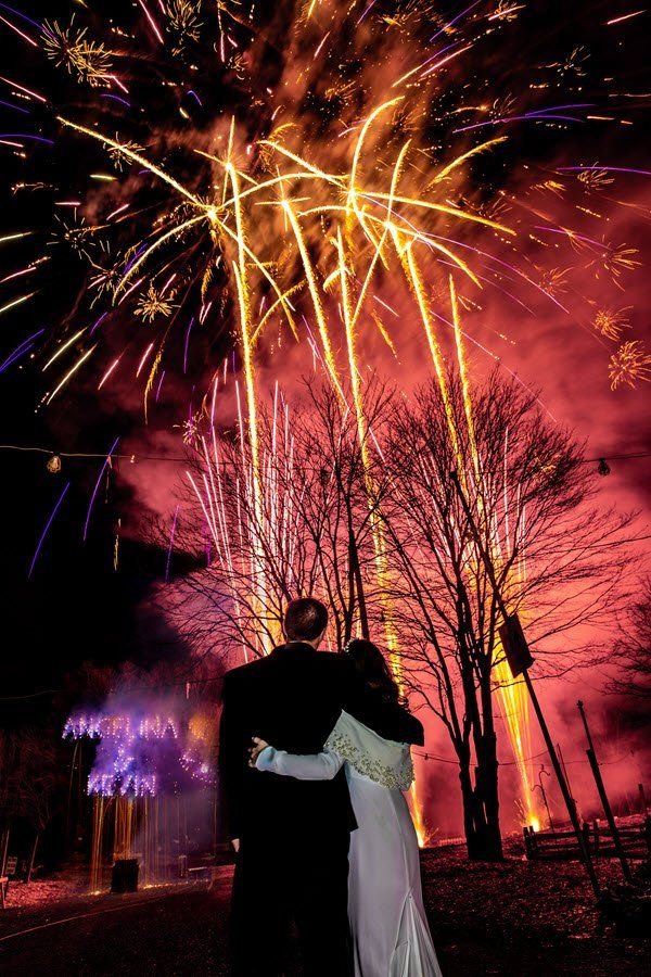 wedding firework displays